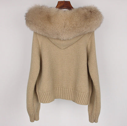 ELADÉLE Fur Jacke Satin