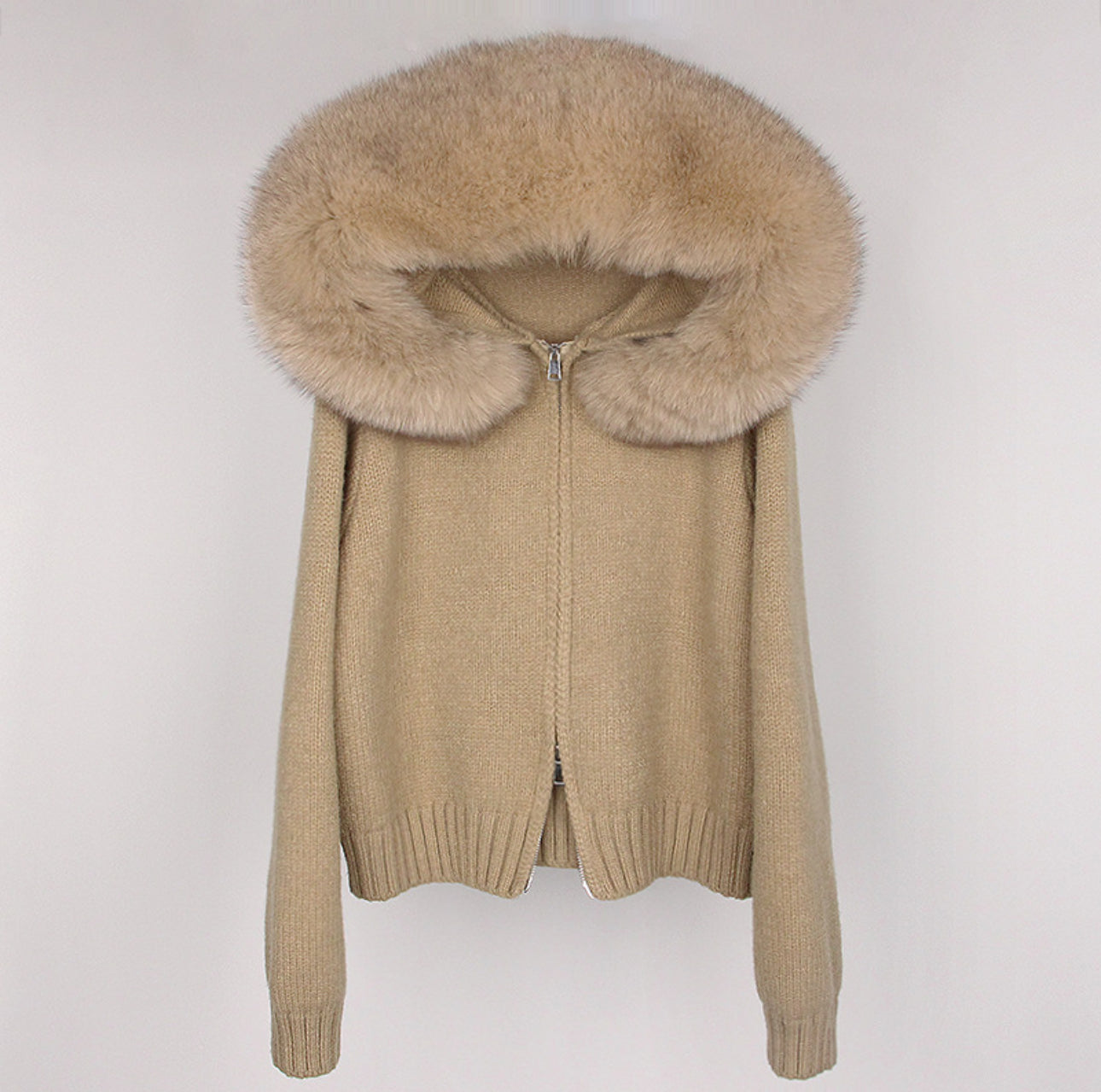 ELADÉLE Fur Jacke Satin